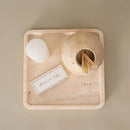 GobekUsa Beige Travertine Marble Mubkhar Bakhoor Incense Holder Oud Burner