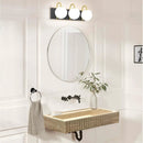 Beige Hand Carved Travertine Stone Vanity Wall Mounted Bathroom Sink