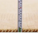 Beige Wool Area Rug Tribal Center Medallion - Hand Loomed Design by The Rug Decor