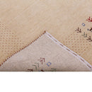 Beige Tribal Center Medallion Hand Loomed Wool Area Rug