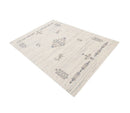 Beige Wool Area Rug - Hand Loomed Tribal Center Medallion Medium by The Rug Decor