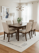 Beige Tribal Center Medallion Hand Loomed Wool Rug