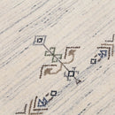 Beige Wool Area Rug - Hand Loomed Tribal Center Medallion Medium by The Rug Decor