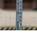 Wool Area Rug Hand Loomed with Authentic Beige Tribal Design by The Rug Decor