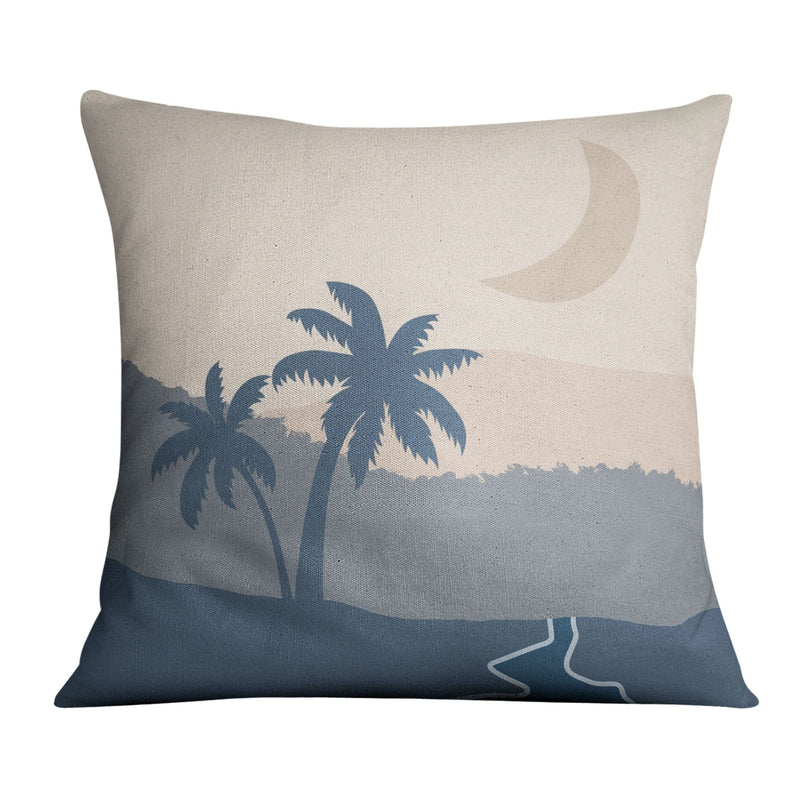 Beige Tropics C Cushion