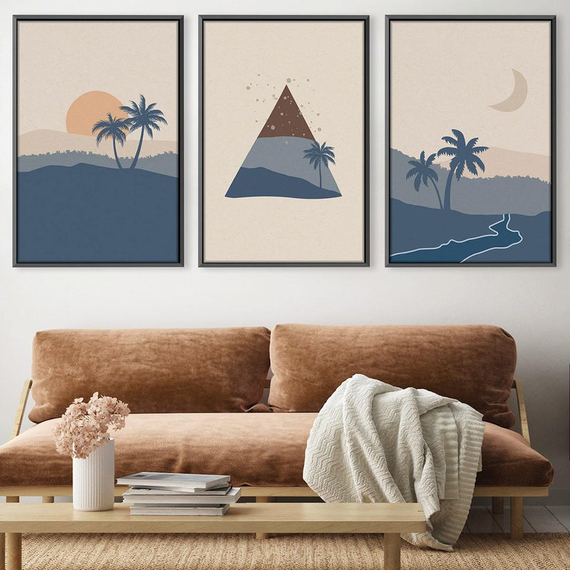 Beige Tropics Canvas