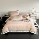 GobekUsa Hot Diamond Lace Egyptian Cotton Bedding Set: Sheet, Pillowcase, Duvet Cover, Full-Queen-King Size
