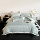 GobekUsa Hot Diamond Lace Egyptian Cotton Bedding Set: Sheet, Pillowcase, Duvet Cover, Full-Queen-King Size