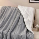 GobekUsa Cozy Sherpa Twin Blanket - Reversible Fleece and Velvet Plush Warm Winter Bed Throw