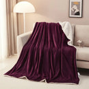 GobekUsa Cozy Sherpa Twin Blanket - Reversible Fleece and Velvet Plush Warm Winter Bed Throw