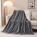 GobekUsa Cozy Sherpa Twin Blanket - Reversible Fleece and Velvet Plush Warm Winter Bed Throw