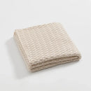 GobekUsa Cool Summer Air Conditioning Blanket - Beige Wine Nordic Decorative Throw