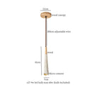GobekUsa Columnar Micro Cement LED Hanging Lamps | Home Decor Pendant Light