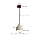 GobekUsa Columnar Micro Cement LED Hanging Lamps | Home Decor Pendant Light