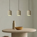 GobekUsa Columnar Micro Cement LED Hanging Lamps | Home Decor Pendant Light