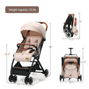 Lightweight Aluminium Frame Baby Stroller with Net by LJGDeals