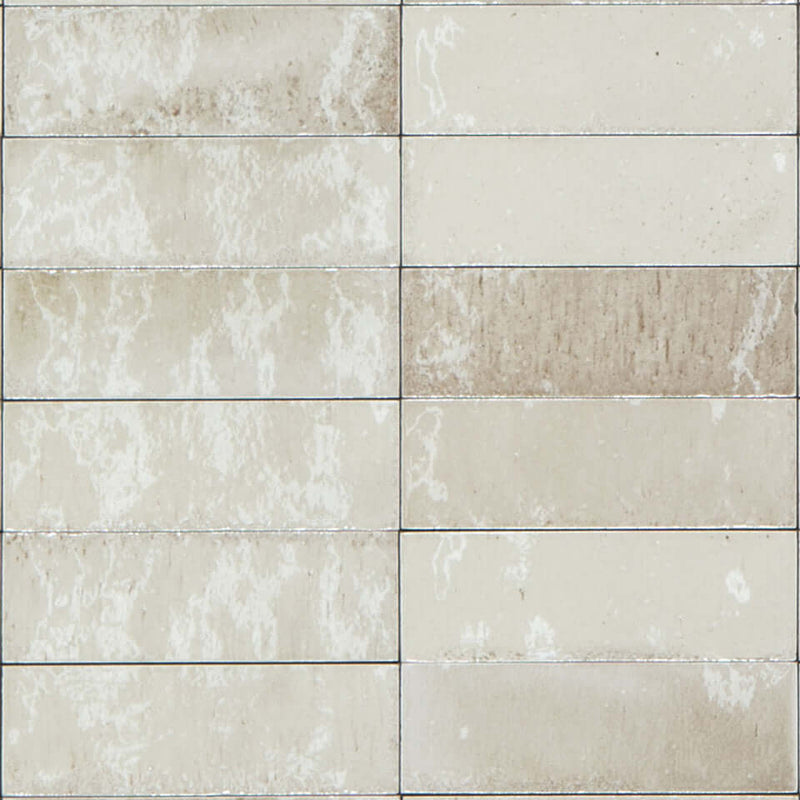 Gleeze Bianco Glossy Porcelain 3"x8"