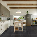 Belgium Blue Brushed Chiselled Limestone Tiles 8x16