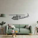 Bell 212 Metal Aircraft Wall Art - NCP0261