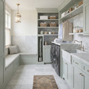 Bella White Honed Marble Tiles 12x12