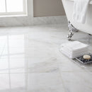 Bella White Polished Marble Tiles 12x12