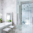 Bella White Polished Marble Tiles 12x24