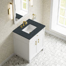 James Martin Bellshire 30" Single Bathroom Vanity, Bright White
