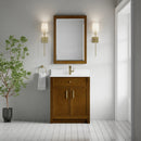 James Martin Bellshire 30" Single Bathroom Vanity, Honey Oak