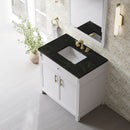 James Martin Bellshire 36" Single Bathroom Vanity, Bright White