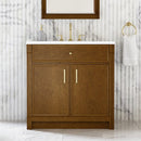 James Martin Bellshire 36" Single Bathroom Vanity, Honey Oak