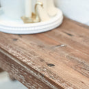 Vintage-Inspired Reclaimed Wood Folding Bench by Decor Steals