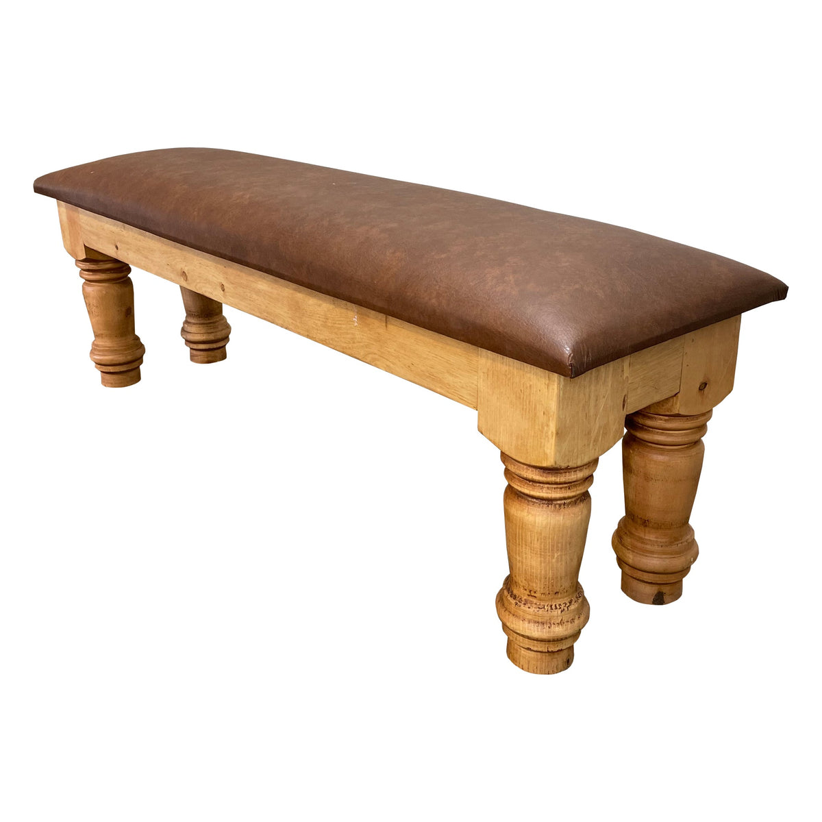 Santa Rita Rustic Bench with Cushion, photo 5 of 8