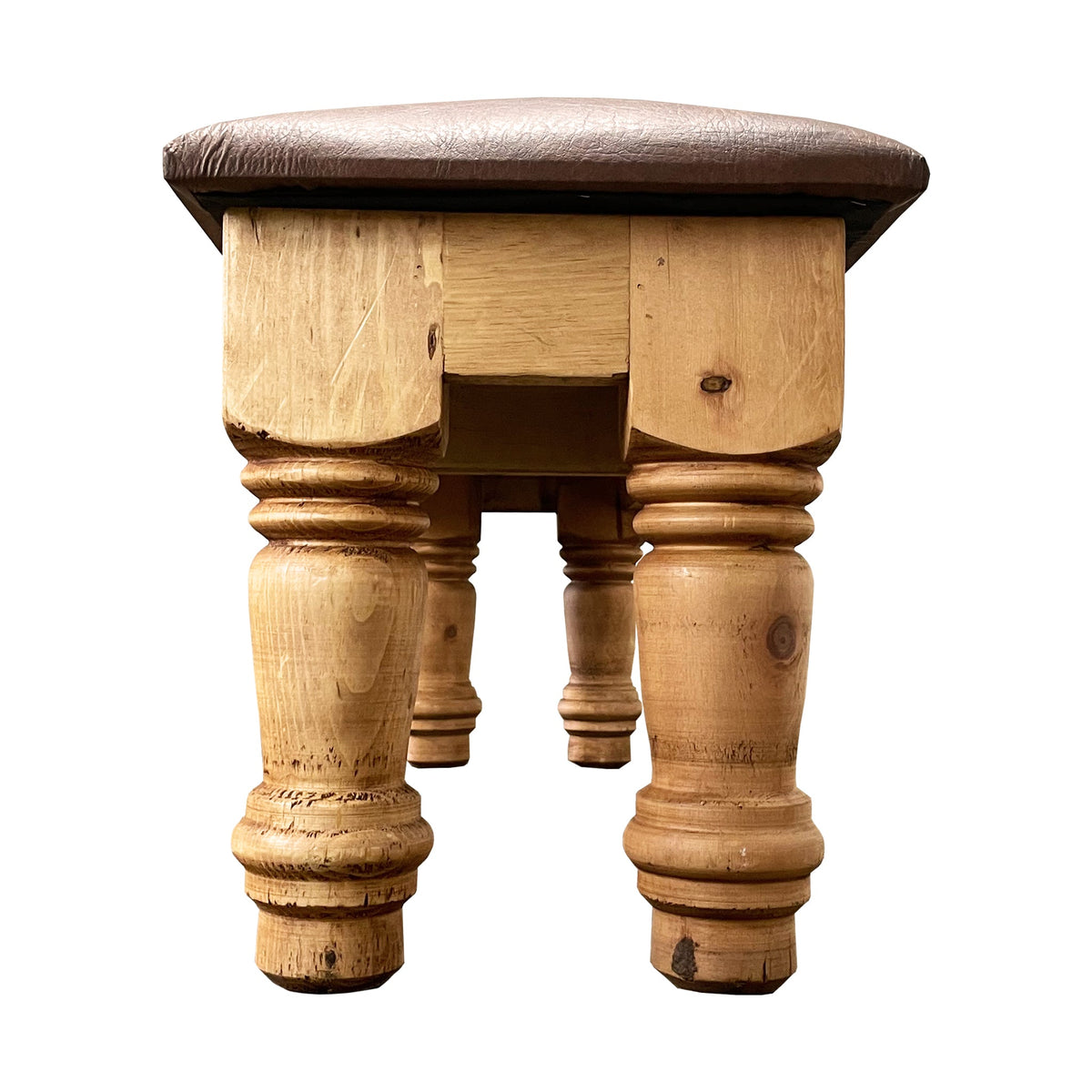 Santa Rita Rustic Bench with Cushion, photo 7 of 8