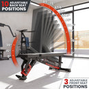 Synergee Adjustable Wing Back Bench