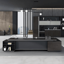 Byram · Modern L-Shaped Executive Desk