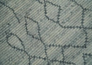 Ivory Wool Beni Ourain Hand Woven Rug Moroccan Trellis Pattern by The Rug Decor