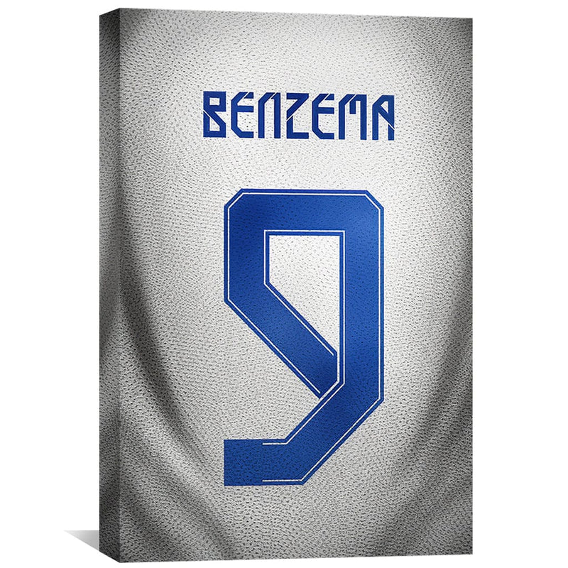 Benzema Jersey Canvas