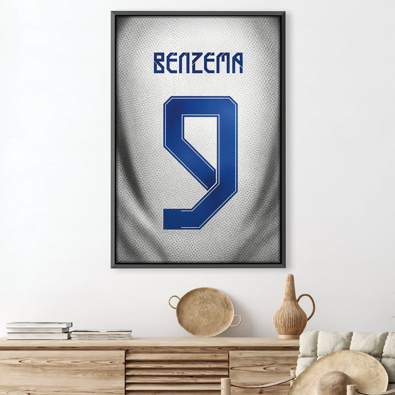 Benzema Jersey Canvas