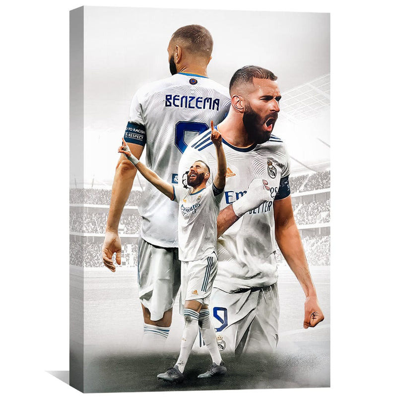 Benzema Trio Canvas