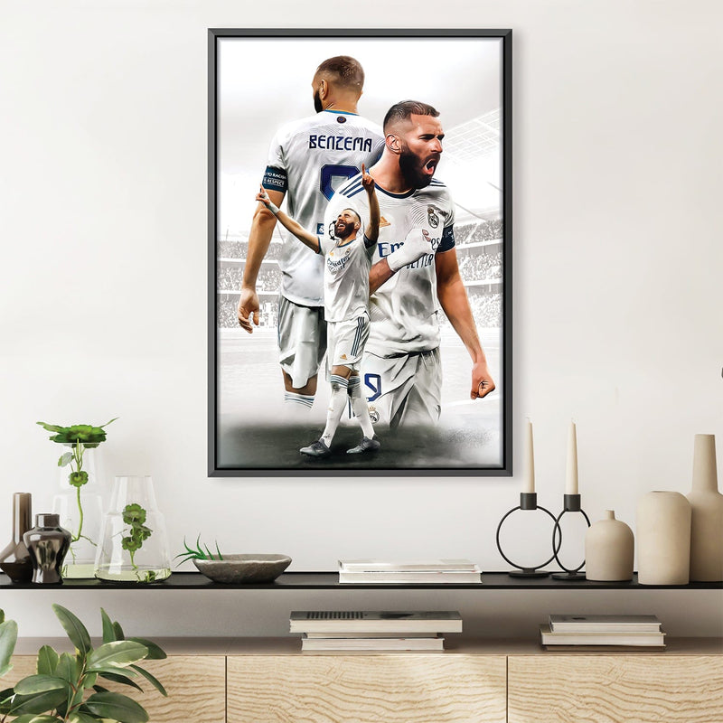 Benzema Trio Canvas