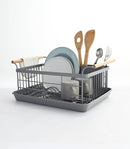 Dish Rack - Steel + Wood by Yamazaki Home