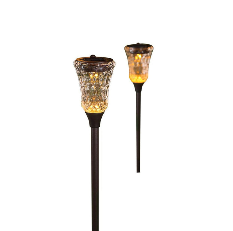 Berkley Jensen 5-Lumen Flickering Path Lights, 2 pk. - Bronze, photo 2 of 3