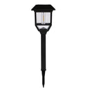 Berkley Jensen 5 Pack Solar LED Pathway Lights 15 Lumen- Graphite Black