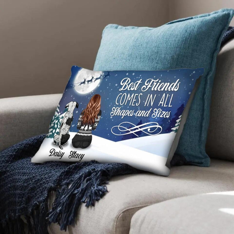 Best Friends Shapes and Sizes Cushion