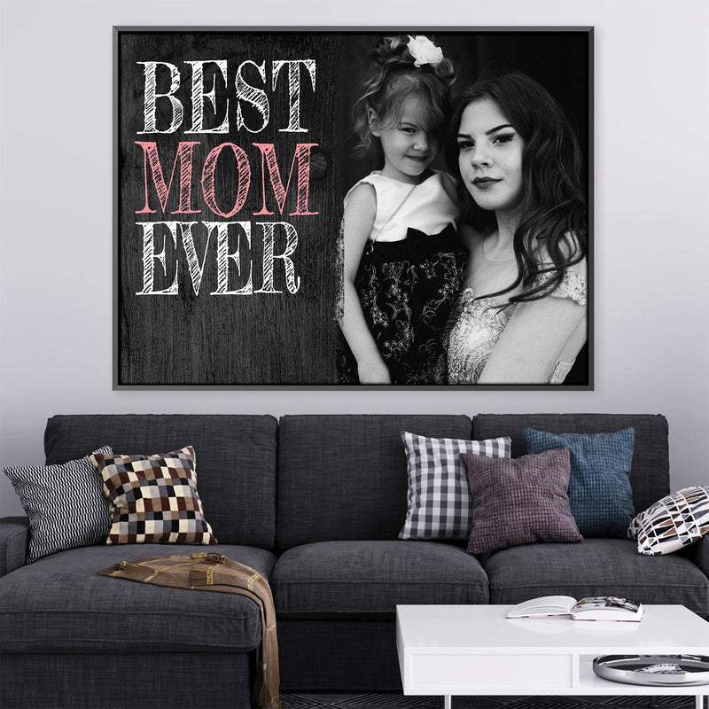 Best Mom Canvas