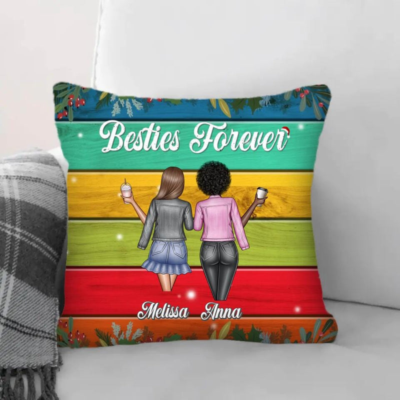 Besties Forever Girlfriends Cushion