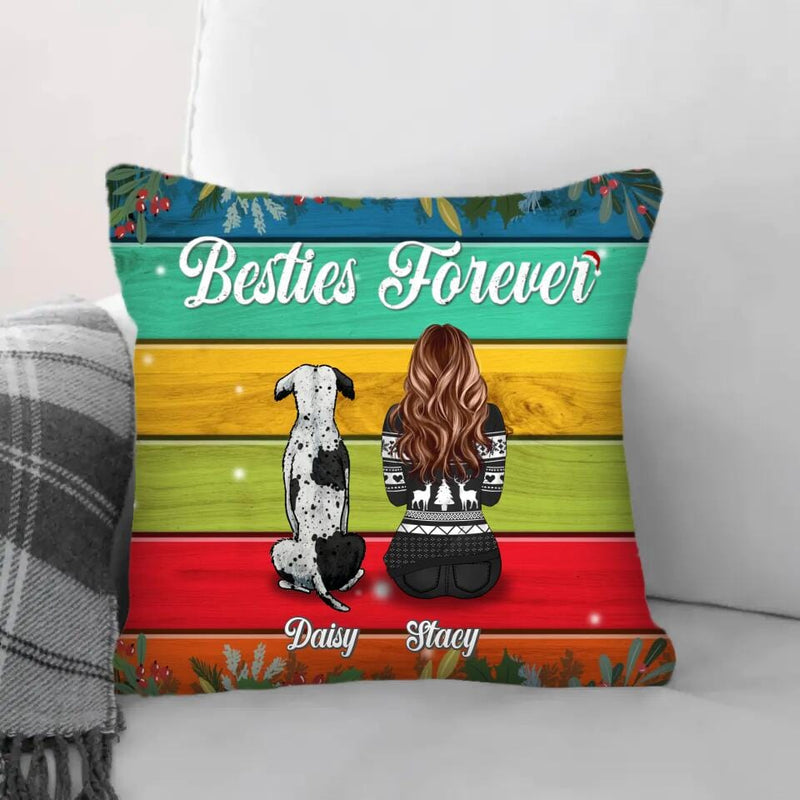 Besties Forever Pet Cushion