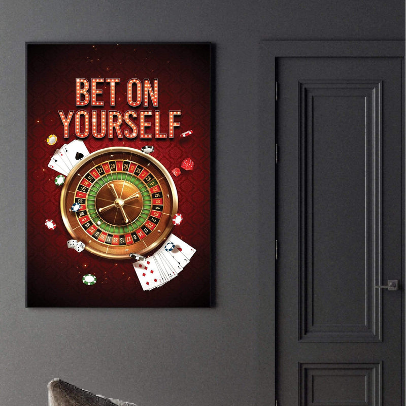 Bet On Yourself Canvas