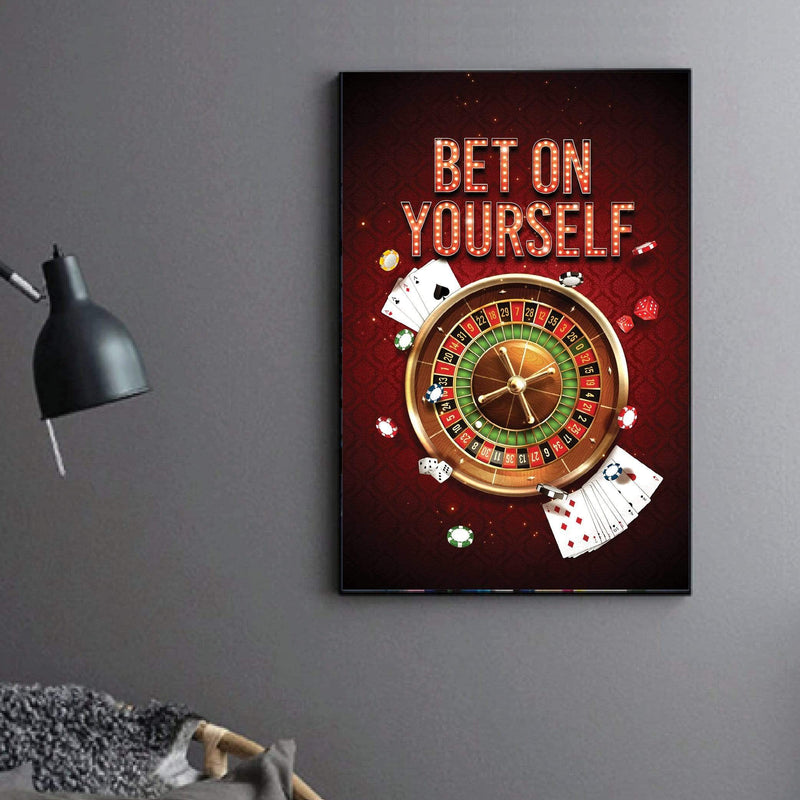 Bet On Yourself Canvas