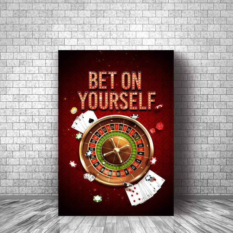 Bet On Yourself Canvas